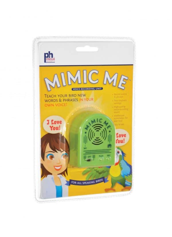 Mimic Me Voice Recorder 62900 Teach Your Bird to Talk
