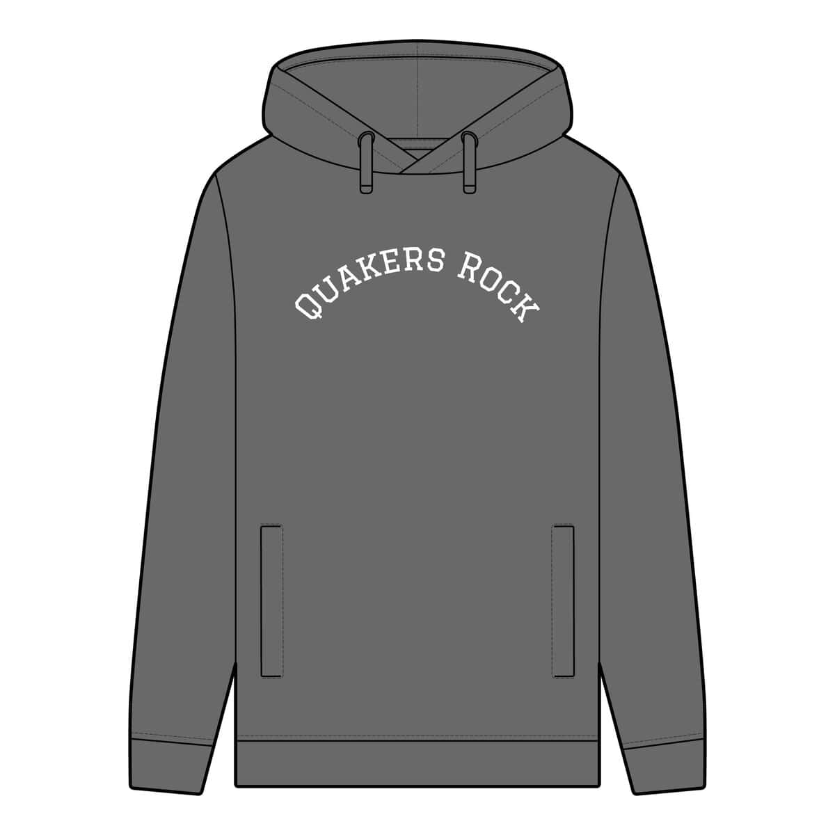 Men’s Organic Hoodie with Quakers Rock Design – Eco-Friendly Sweatshirt for Nature Lovers, Perfect Gift for Bird Enthusiasts, Casual Wear