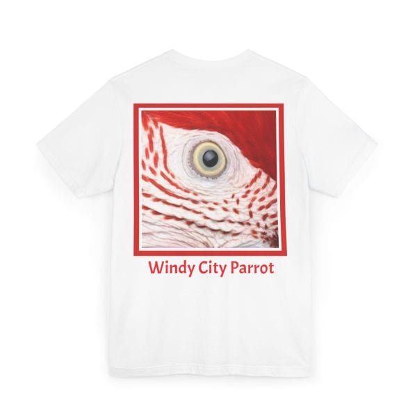 Vibrant Parrot Graphic T-Shirt, Unisex Tee, Nature Lover Gift, Casual Wear, Birdwatching Apparel, Eco-Friendly Fashion
