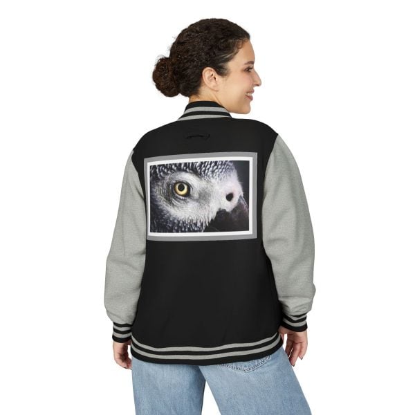 Trendy Unisex Heavyweight Letterman Jacket, Statement Jacket, Casual Wear, Gift for Friends, Hooded Layer, College Apparel