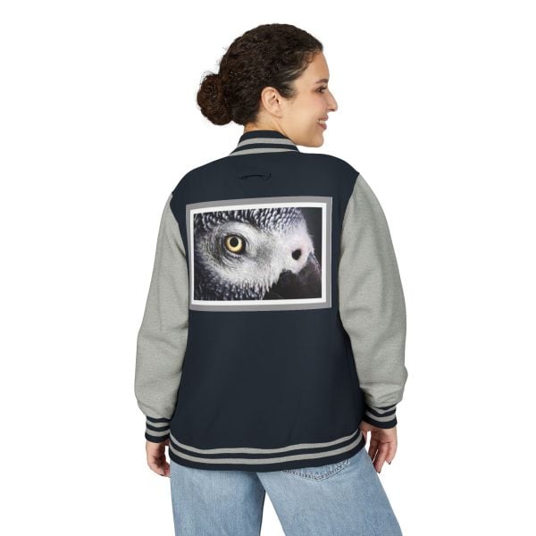 Trendy Unisex Heavyweight Letterman Jacket, Statement Jacket, Casual Wear, Gift for Friends, Hooded Layer, College Apparel