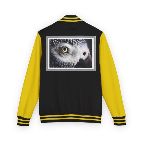 Trendy Unisex Heavyweight Letterman Jacket, Statement Jacket, Casual Wear, Gift for Friends, Hooded Layer, College Apparel