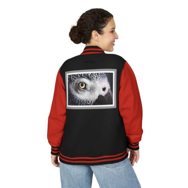 Trendy Unisex Heavyweight Letterman Jacket, Statement Jacket, Casual Wear, Gift for Friends, Hooded Layer, College Apparel