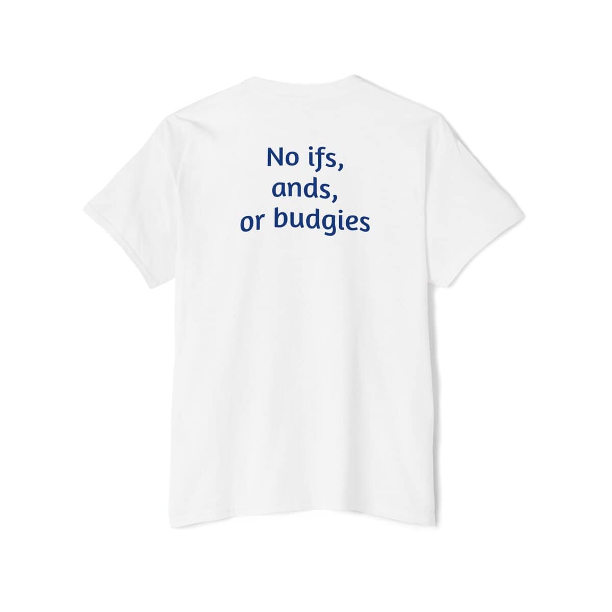Unisex Heavy Cotton Pocket Tee with “No ifs, ands, or budgies” Print – Comfy Casual Wear, Gift for Bird Lovers, Everyday Tee, Unique […]