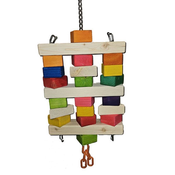 Pretty Large Bird Toy for Big Parrots 98515 - Colorama