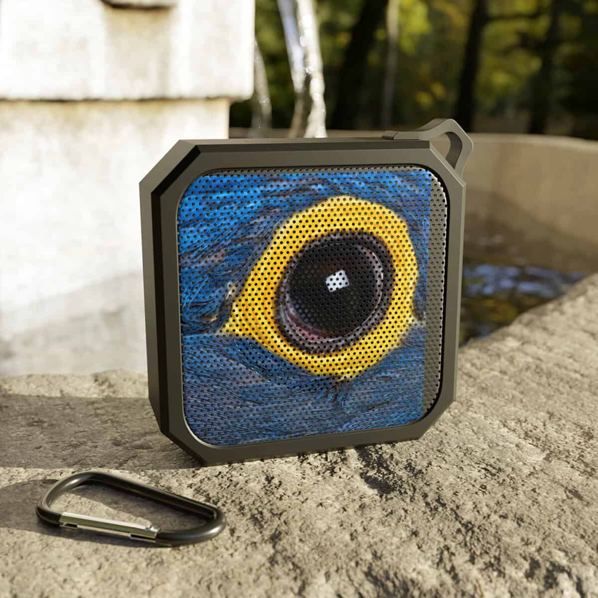 Outdoor Bluetooth Speaker, Portable Wireless Speaker for Camping, Unique Travel Gift, Hiking Sound System, Waterproof Speaker