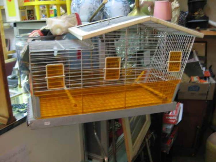 mid 20th century bird cage