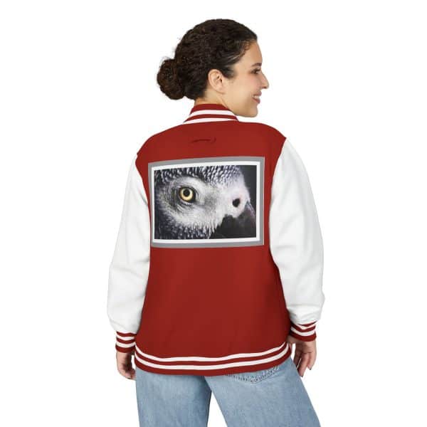 Trendy Unisex Heavyweight Letterman Jacket, Statement Jacket, Casual Wear, Gift for Friends, Hooded Layer, College Apparel