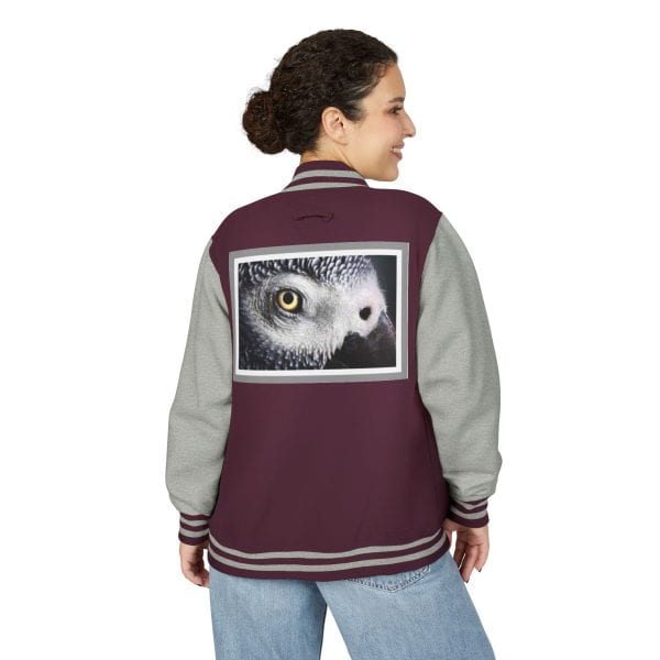 Trendy Unisex Heavyweight Letterman Jacket, Statement Jacket, Casual Wear, Gift for Friends, Hooded Layer, College Apparel