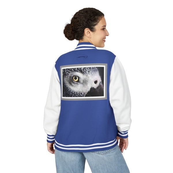 Trendy Unisex Heavyweight Letterman Jacket, Statement Jacket, Casual Wear, Gift for Friends, Hooded Layer, College Apparel