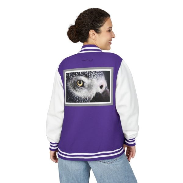 Trendy Unisex Heavyweight Letterman Jacket, Statement Jacket, Casual Wear, Gift for Friends, Hooded Layer, College Apparel