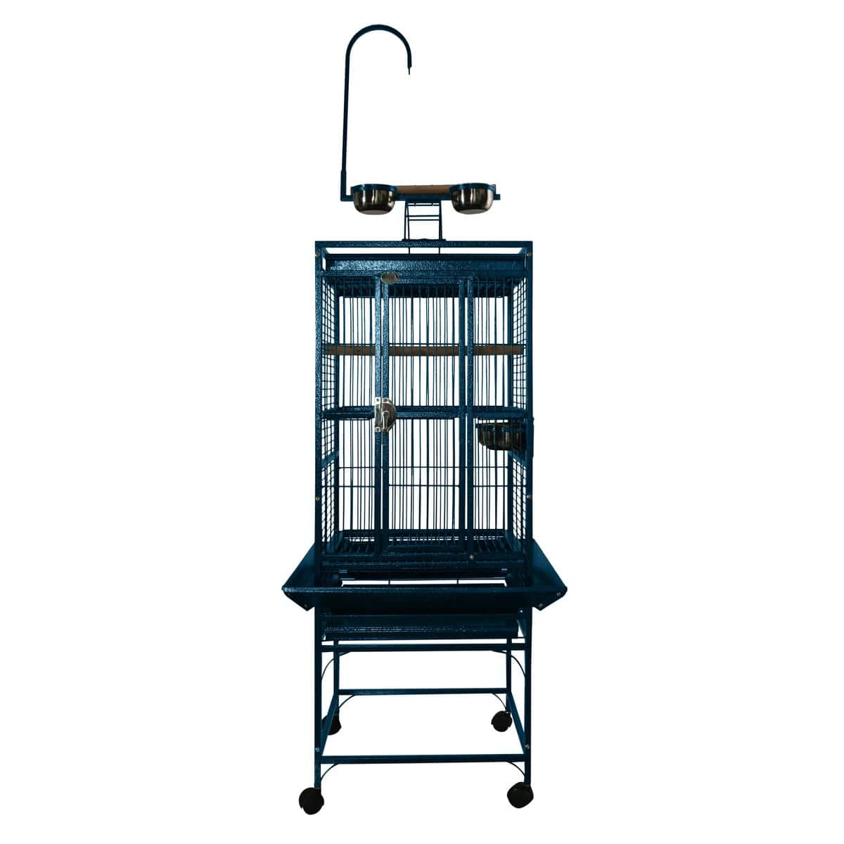 Play Top Bird Cage for Smaller Parrots by AE 8001818 Blue