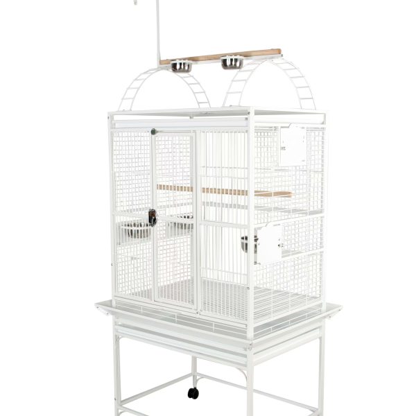 Play Top Parrot Cage For Medium Size Birds by AE 8003223 White
