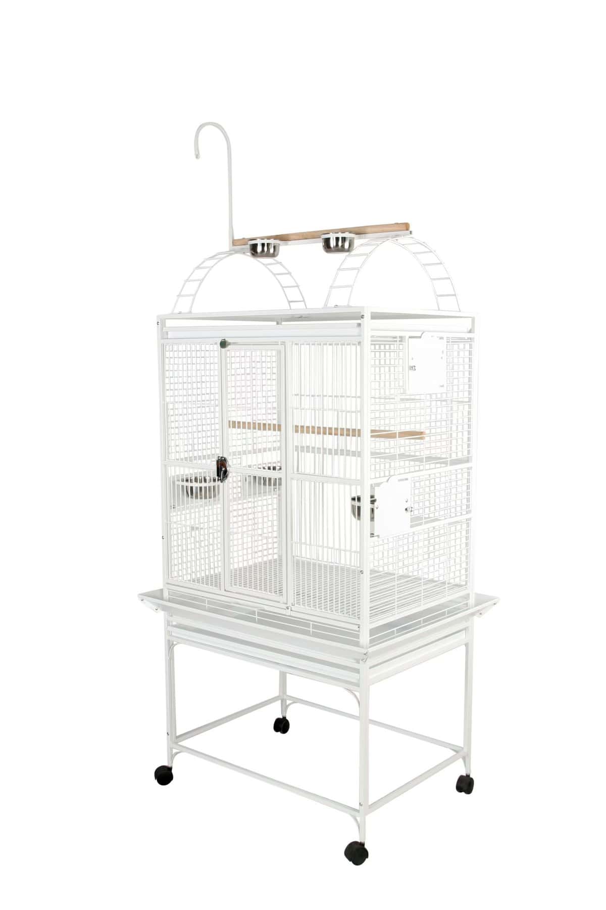 Play Top Parrot Cage For Medium Size Birds by AE 8003223 White