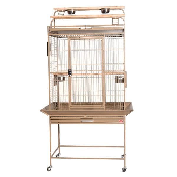 Play Top Parrot Cage For Medium Size Birds by AE 8003223 Sandstone