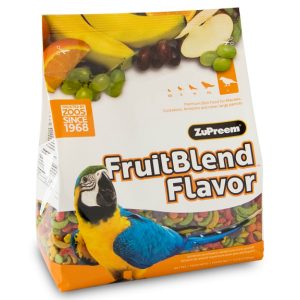 Zupreem Fruit Blend Large Parrot Avian Maintenance 17.5 lb (7.94 kg)
