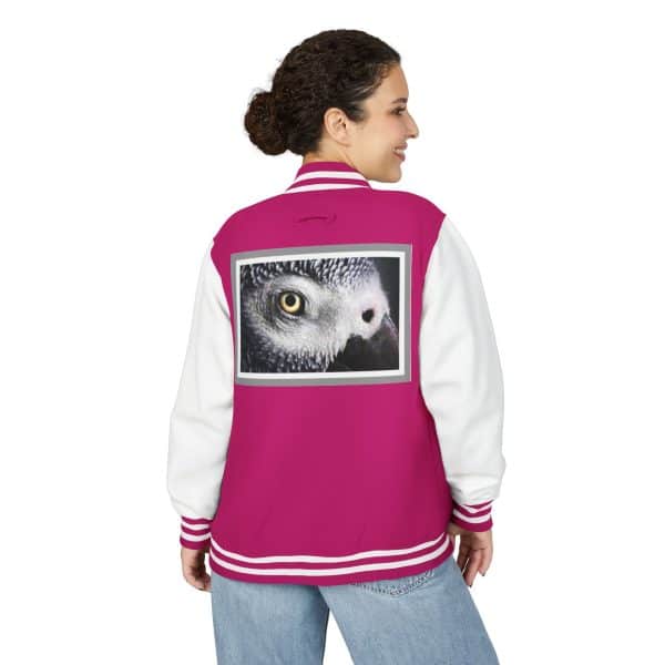 Trendy Unisex Heavyweight Letterman Jacket, Statement Jacket, Casual Wear, Gift for Friends, Hooded Layer, College Apparel