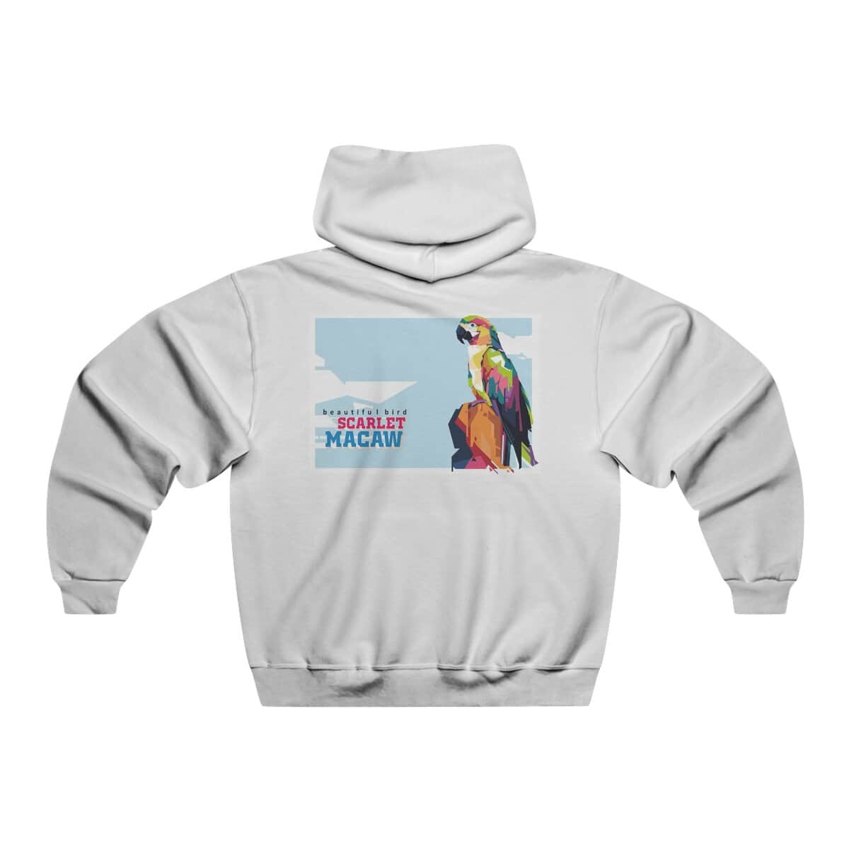 Colorful Parrot Hoodie – Vibrant Spring Fashion, Bird Lover Sweatshirt, Unique Graphic Pullover, Perfect Gift for Friends