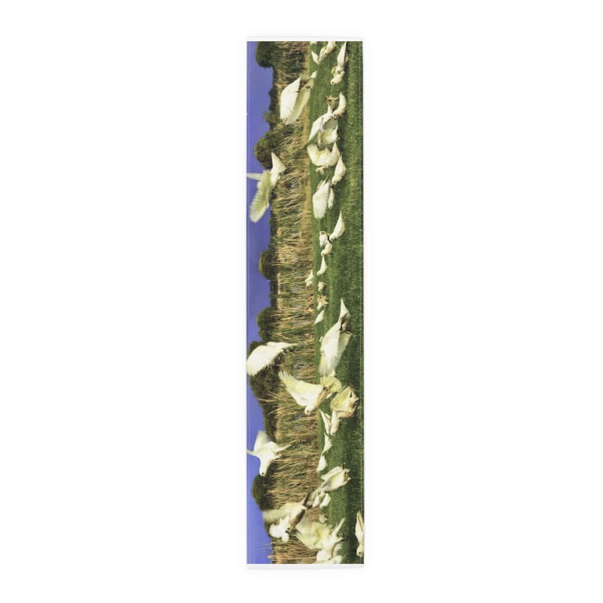 Nature-Inspired Table Runner for Decor, Farmhouse Style Table Decor, Rustic Dining, Holiday Table Linen, Greenery Themed Centerpiece