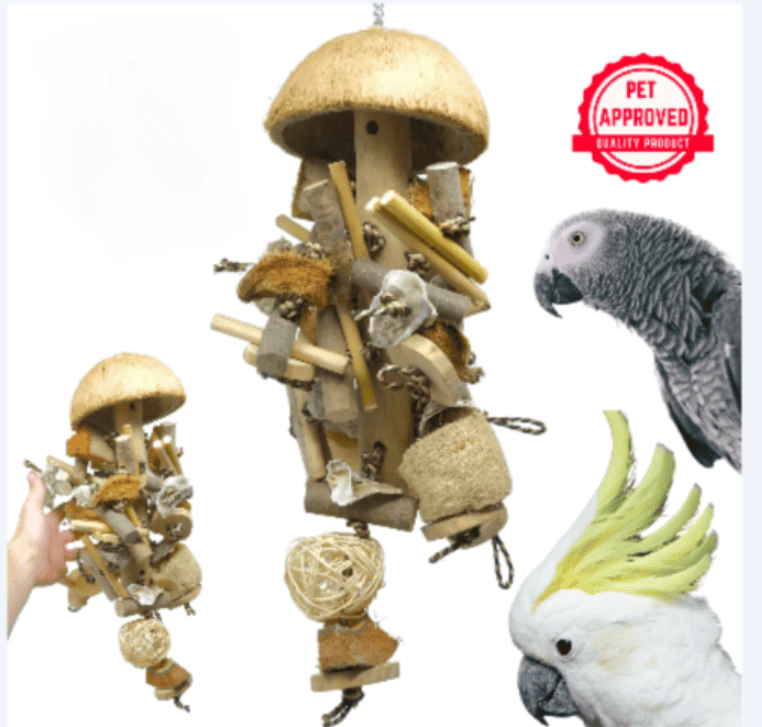 Large Bird Toy for Big Parrots 2669 – Large Coco Loco 24″