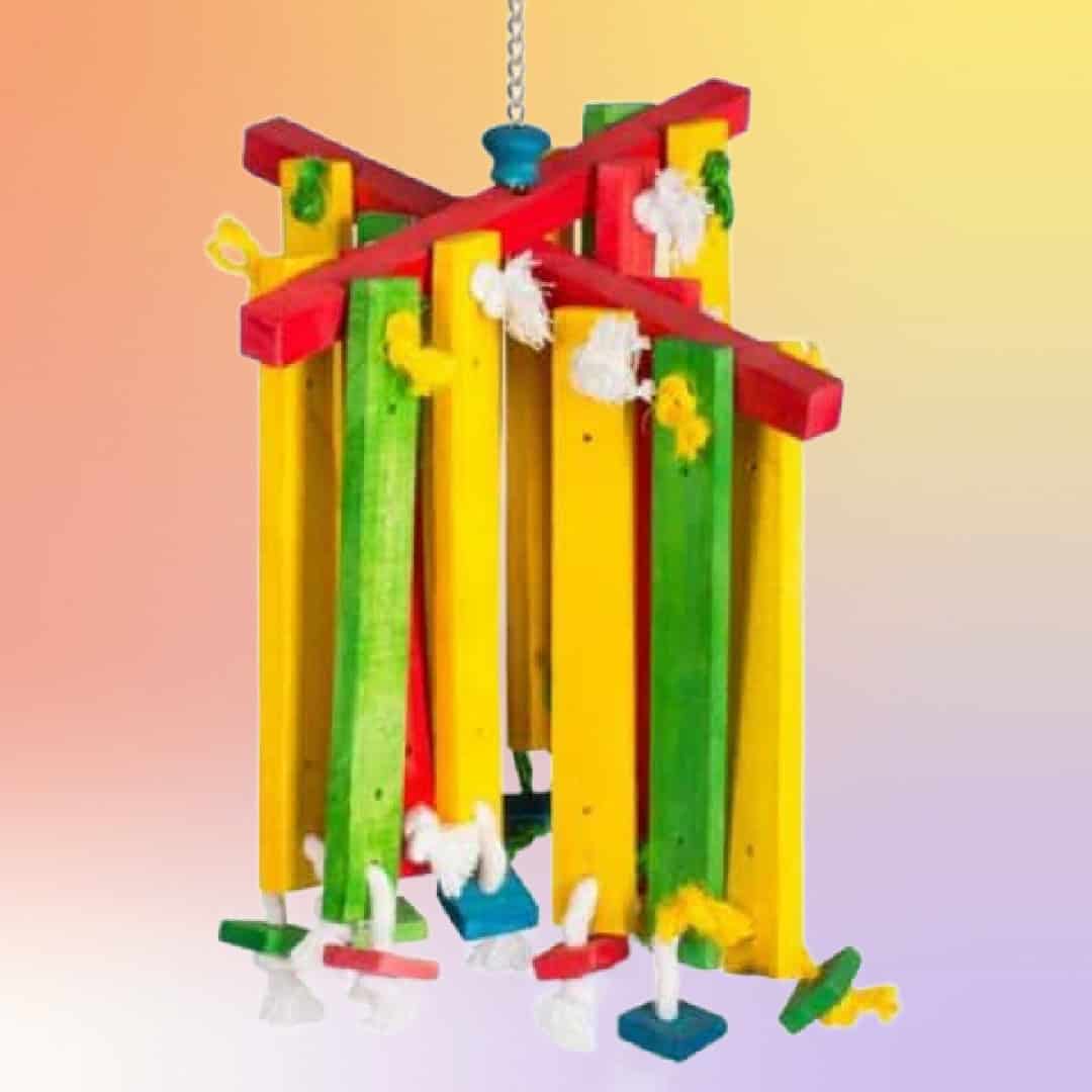 Prevue Pet Bird Toy 60948 Wood Chimes