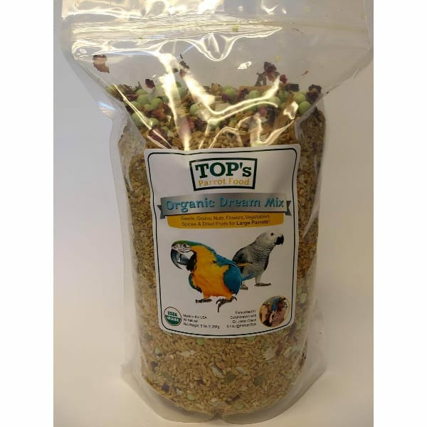 TOPS Parrot Food Organic Dream Mix Large 5 lb (2.27 kg)