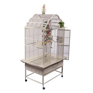 Victorian Top Bird Cage for Medium Parrots AE GC6-3223 White