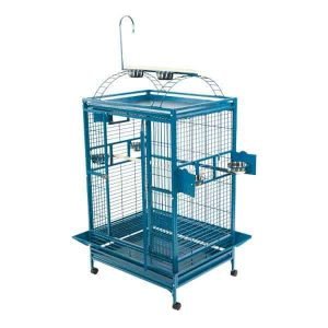 Play Top Bird Cage for Medium Large Parrots by AE 8003628 White