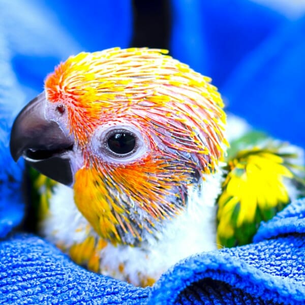 How Much & How Often Should I Feed a Two-month-old Sun Conure?