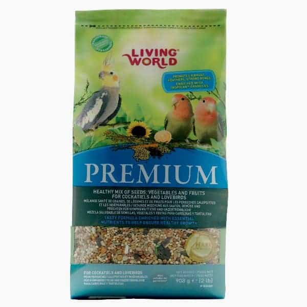 living world parakeet food