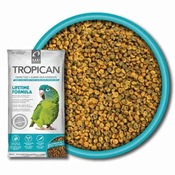 Tropican Lifetime Parrot Granules by Hagen Hari 1.8 lb (820 g)