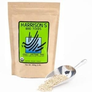 USDA Organic Certified Harrisons Adult Lifetime Fine Organic Bird Pellets 1 lb