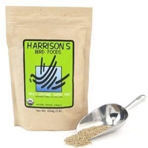 USDA Organic Certified Harrisons Adult Lifetime Super Fine Organic Bird Food 1 lb