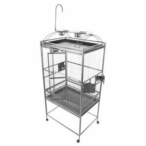 Play Top Parrot Cage For Medium Size Birds by AE 8003223 Platinum