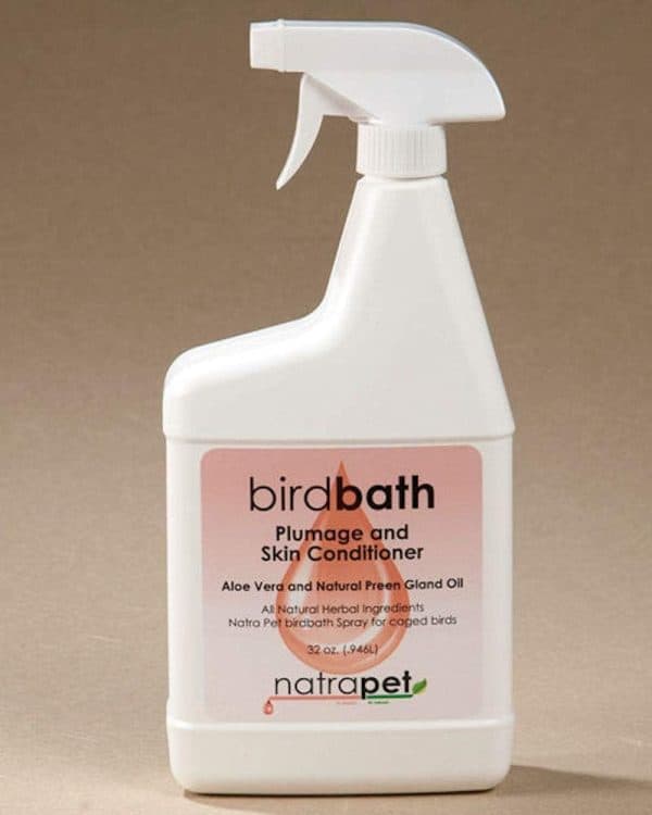 Natra Pet Bird Bath Spray Plumage and Skin Conditioner 32 oz NEW SIZE (Copy)