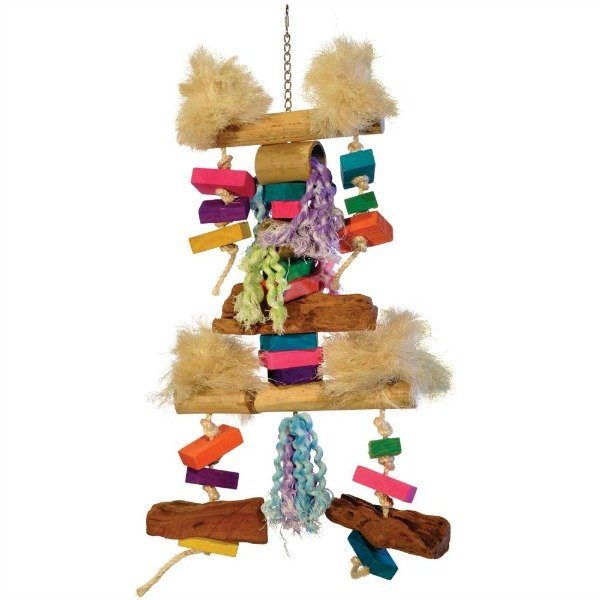 Prevue Pet Bird Toy 62472 Fluff N Stuff