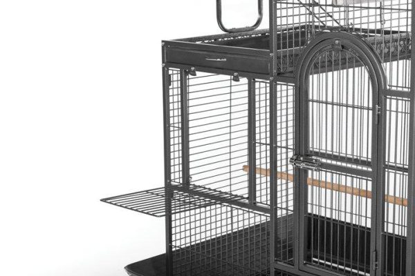Prevue Pet DELUXE PARROT BIRD CAGE W/ PLAYTOP Deluxe Parrot Bird Cage w/ Playtop - 3159 Model Number: 3159 Side Panel