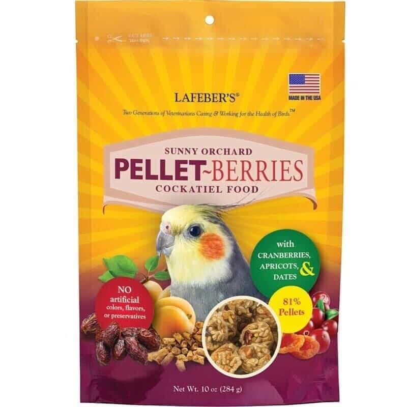 Lafeber Pellet-berries Sunny Orchard Cockatiel Food 10 oz Bag
