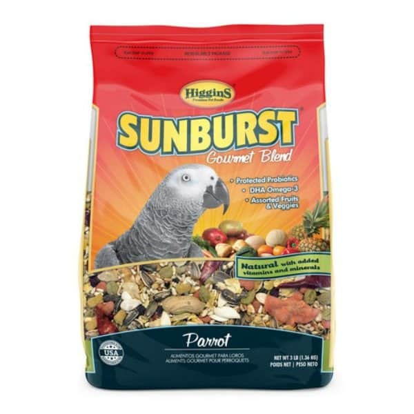 Higgins Versele-Laga Sunburst Parrot Size Gourmet Bird Food 3 lb