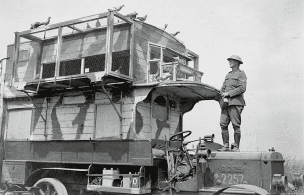 The Type B Bus ‘Pigeon Loft’ Was A Strange Sight on the Western Front