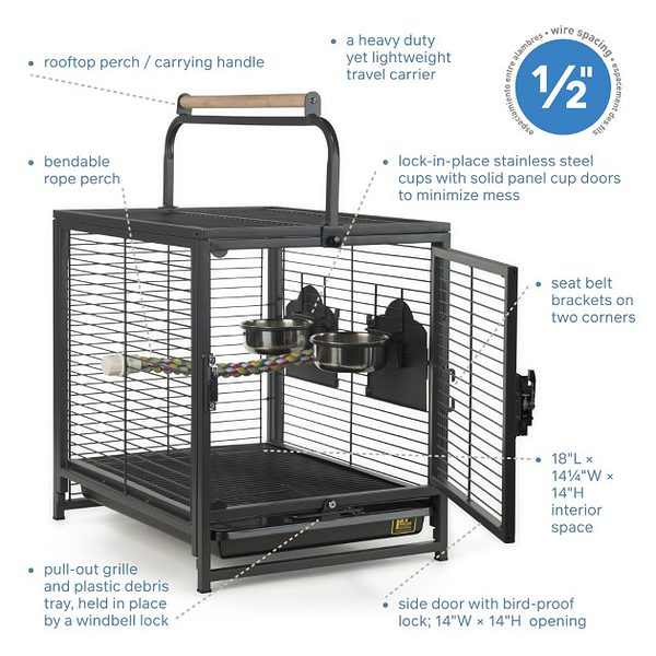 Prevue shop travel cage